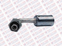 CONEXAO 45º FEMEA ALUMINIO 06MM O'RING R134A RADIAL MÉTRICA C / CLIP - 450145