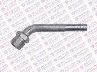 CONEXAO MACHO FIXO 10MM 45º O´RING ALUMINIO SEM CLIP - 450286