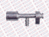 CONEXÃO RETA BLOCK FITING ALUMINIO C/ENGATE R134A COMPRESSOR 10MM - 450310