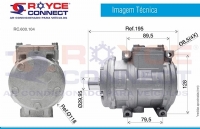 COMPRESSOR universal serve para  ADAPTACAO KYRON - 600104