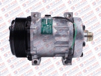 COMPRESSOR 7H15 8144 MAQUINA CASE 821/921/W170 POLIA 8PK 119MM 24V OEM-8500795 - 600206