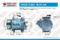 Compressor SD7V16 Fiat Ducato Multijet 2.3 - 600348